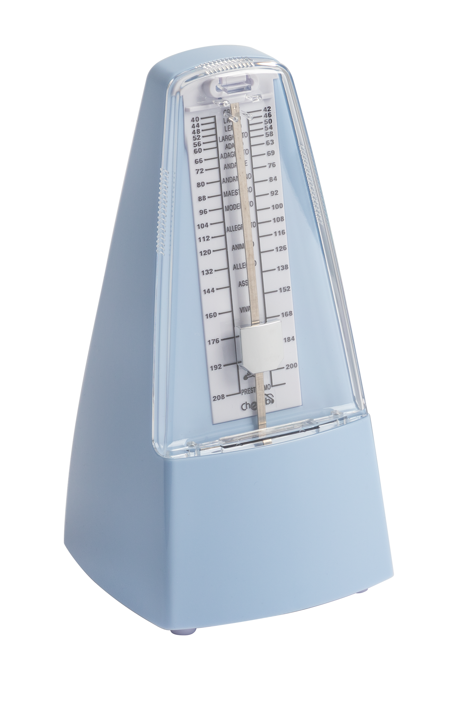 CHERUB | WSM305LB | Pyramid Style Mechanical Metronome with Bell. CHERUB | WSM305LB | Pyramid Style Mechanical Metronome with Bell.